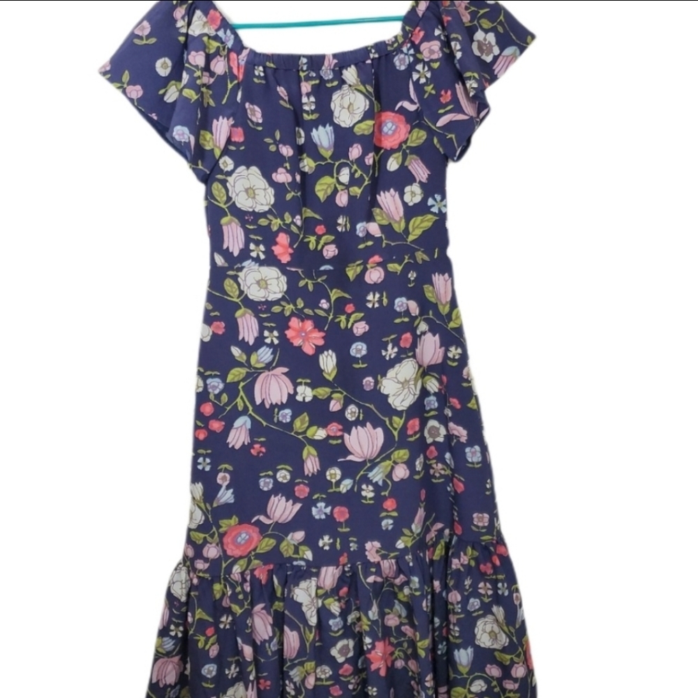 Rebecca Taylor Off the shoulder Garden Dress - Picture 9 of 10